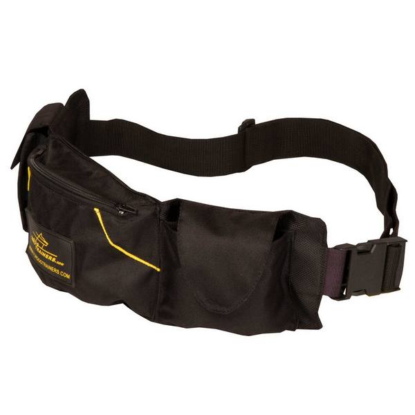 Dog Pouch made of Nylon with Pockets for Treats and Kibble