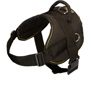 Nylon All Weather Schutzhund Dog Harness for Service Dogs