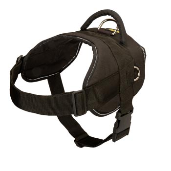 Schutzhund Dog Harness Nylon Multifunctional with Control Handle