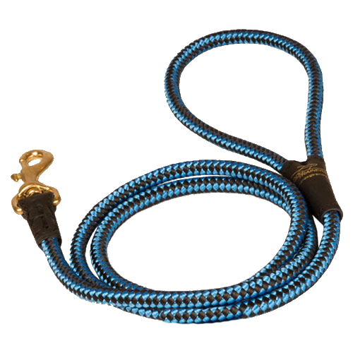 Cord nylon dog leash for Schutzhund Dog dog