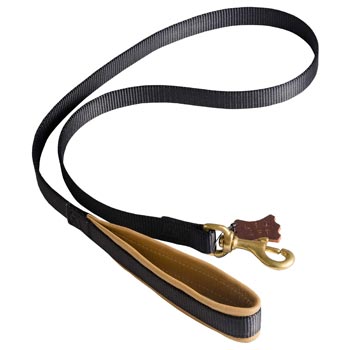 Special Nylon Dog Leash Comfortable to Use for Schutzhund Dog