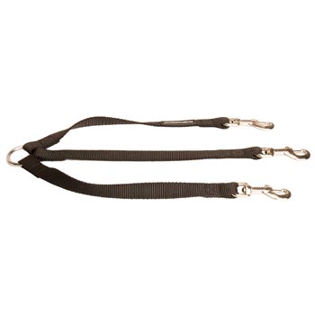 Triple Nylon Leash for Walking 3 Schutzhund Dog Dogs