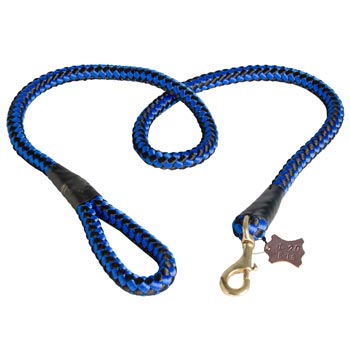 Schutzhund Dog Nylon Cord Leash