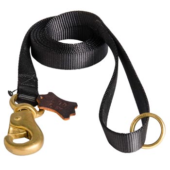 Schutzhund Dog Nylon Leash for Dog Patrolling