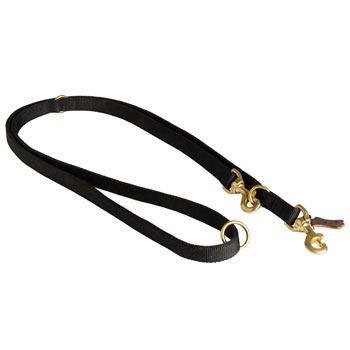 Nylon Schutzhund Dog Leash for Police Dogs Training