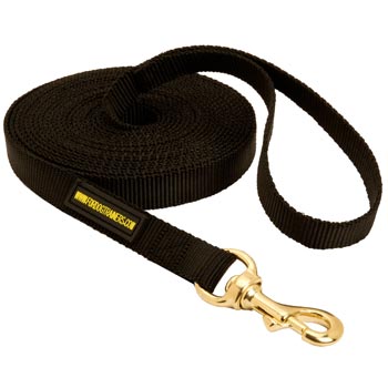 Tracking Extra Long Nylon Schutzhund Dog Leash 