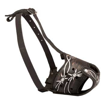 Training Muzzle for Schutzhund Dog